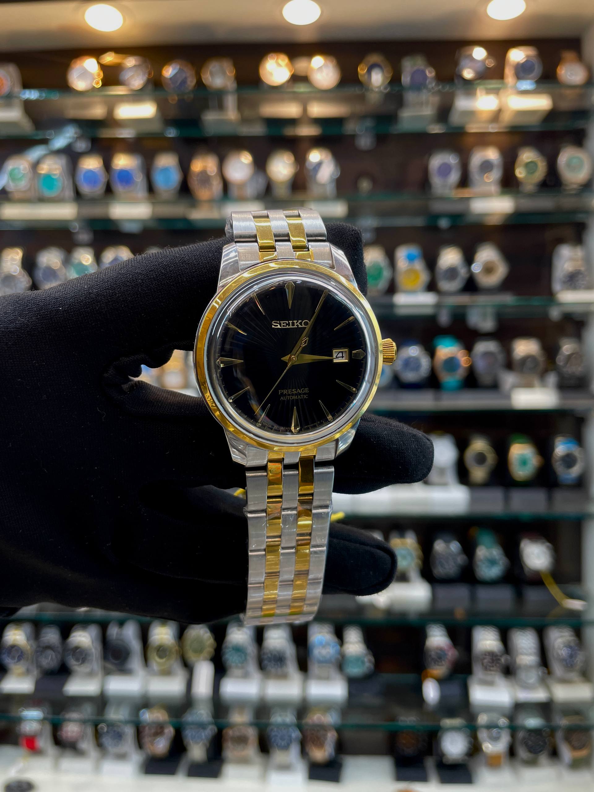 SEIKO PRESAGE AUTOMATIC ⚙️4R35A NOW IN MASTER PIECE 🤩 DUAL TONE 🥇