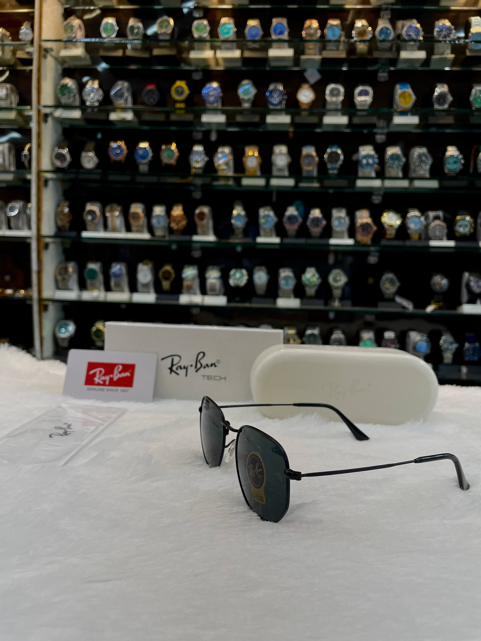 RAY-BAN HEXAGONAL FLAT LENSES SUNGLASSES BEST QUALITY 💯