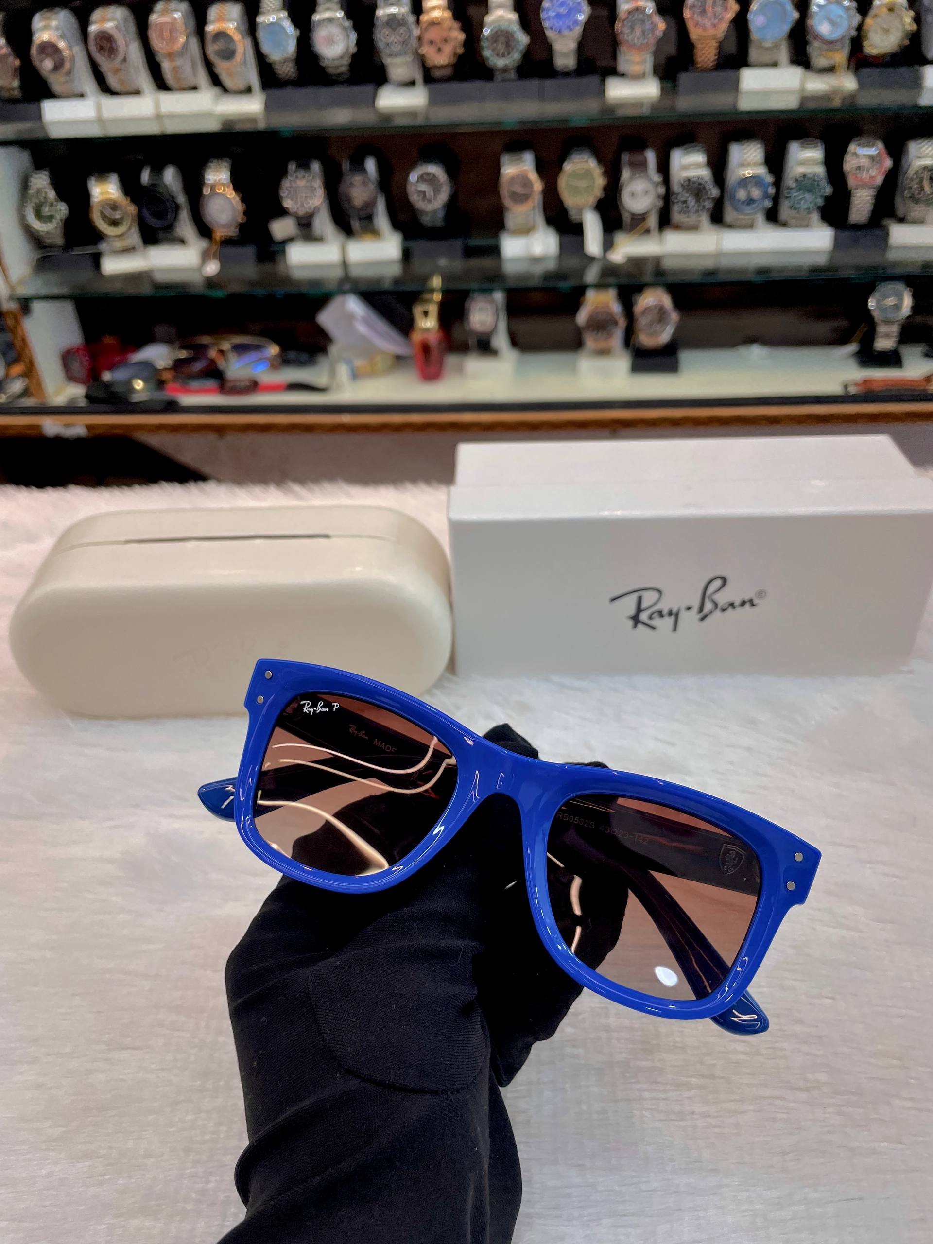 RAYBAN WAYFARER NEW SHAPE FOR MENS BLUE 💙