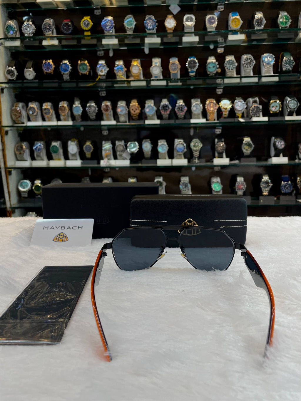 MAYBACH THE KING III SUNGLASSES 🕶️ UNDER BUDGET ORANGE 🧡