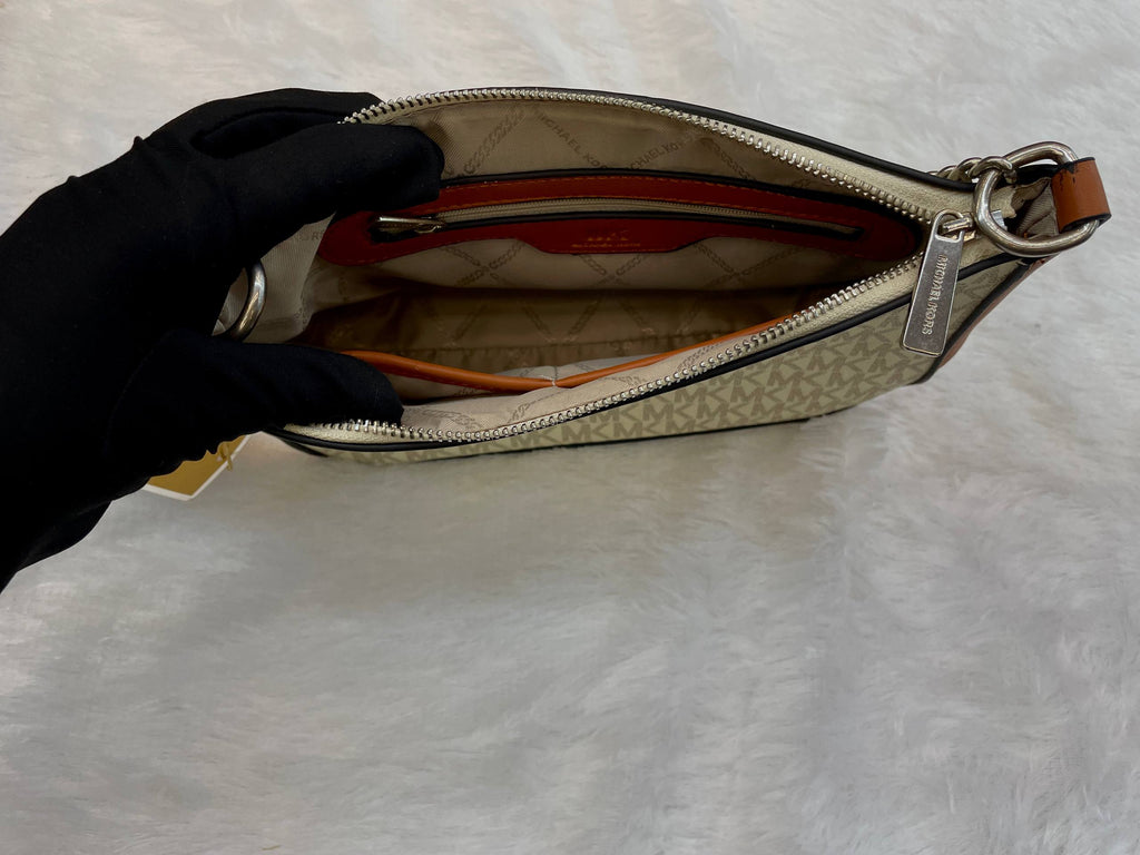 MICHAEL KORS MK JET SET TRAVEL MEDIUM CHAIN SHOULDER BAG 😄