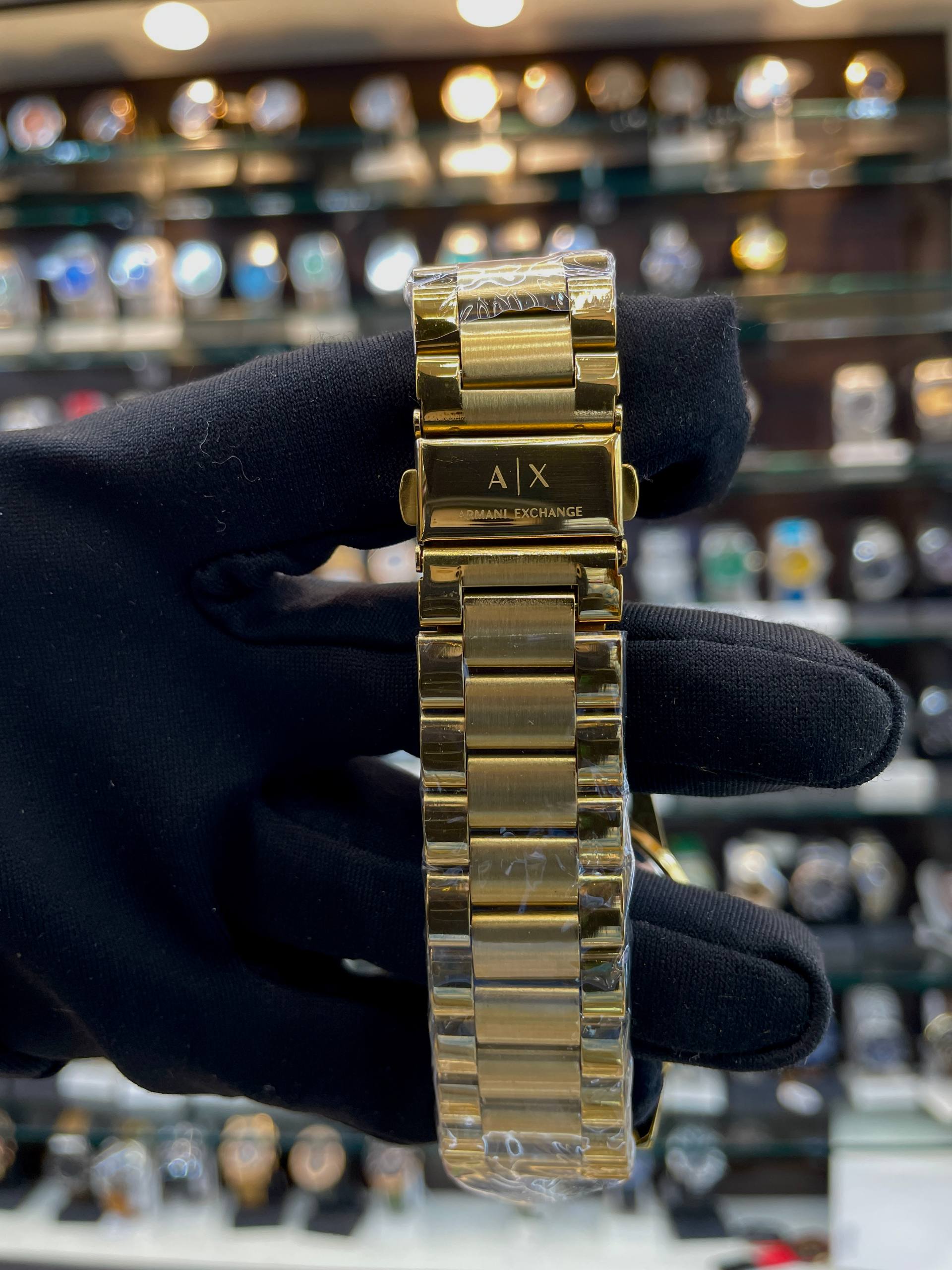 ARMANI EXCHANGE MEN'S LEONARDO GOLD 🥇 FOR MENS
