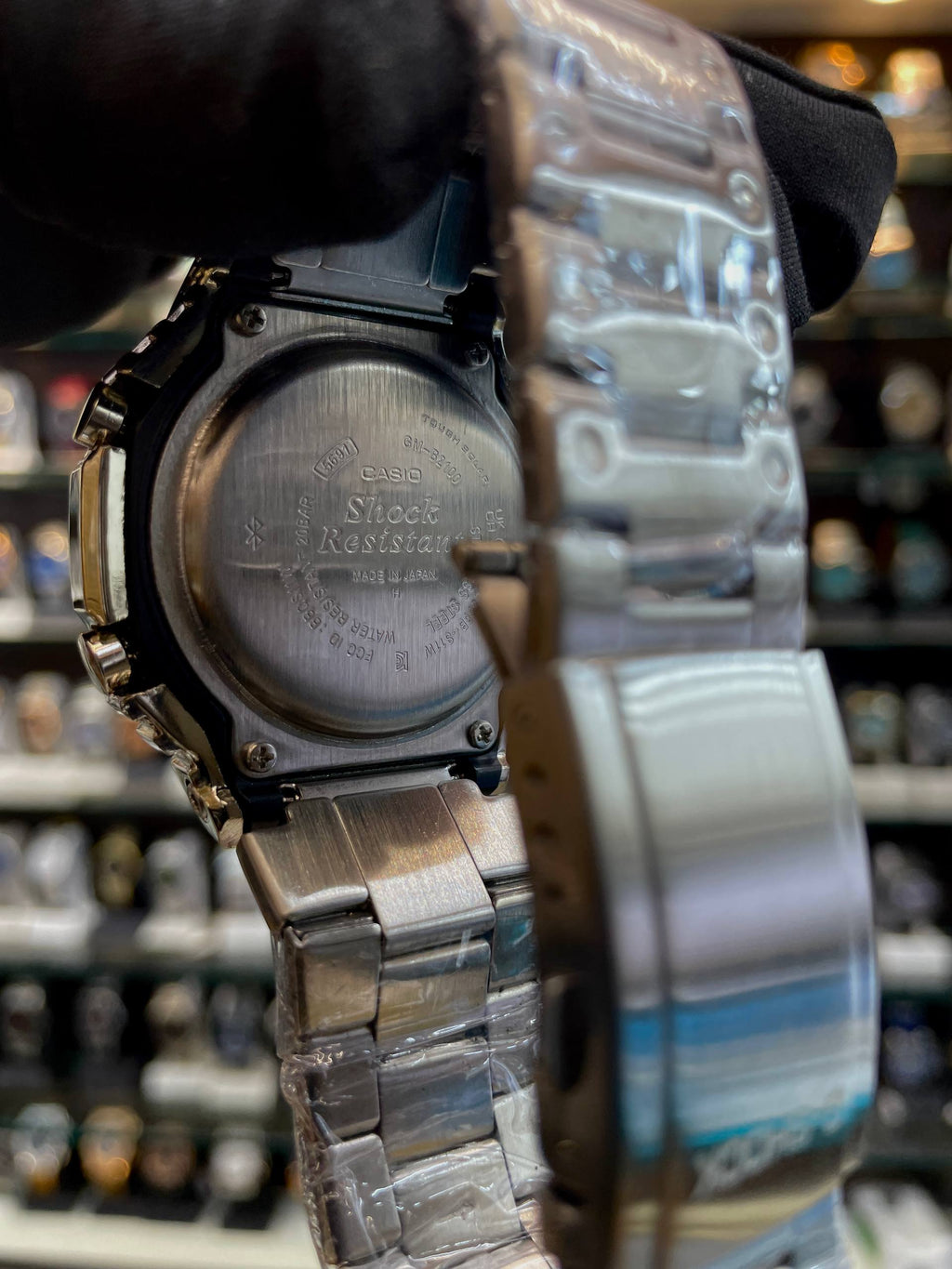GSHOCK CASIO WR20-BAR RESTOCK IN CHAIN BLACK 🖤 DIAL