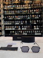 Prada lightweight glasses for men front view