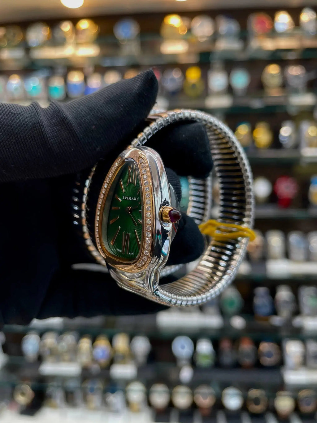 Bvlgari serpenti tubogas watch now in master piece for girls