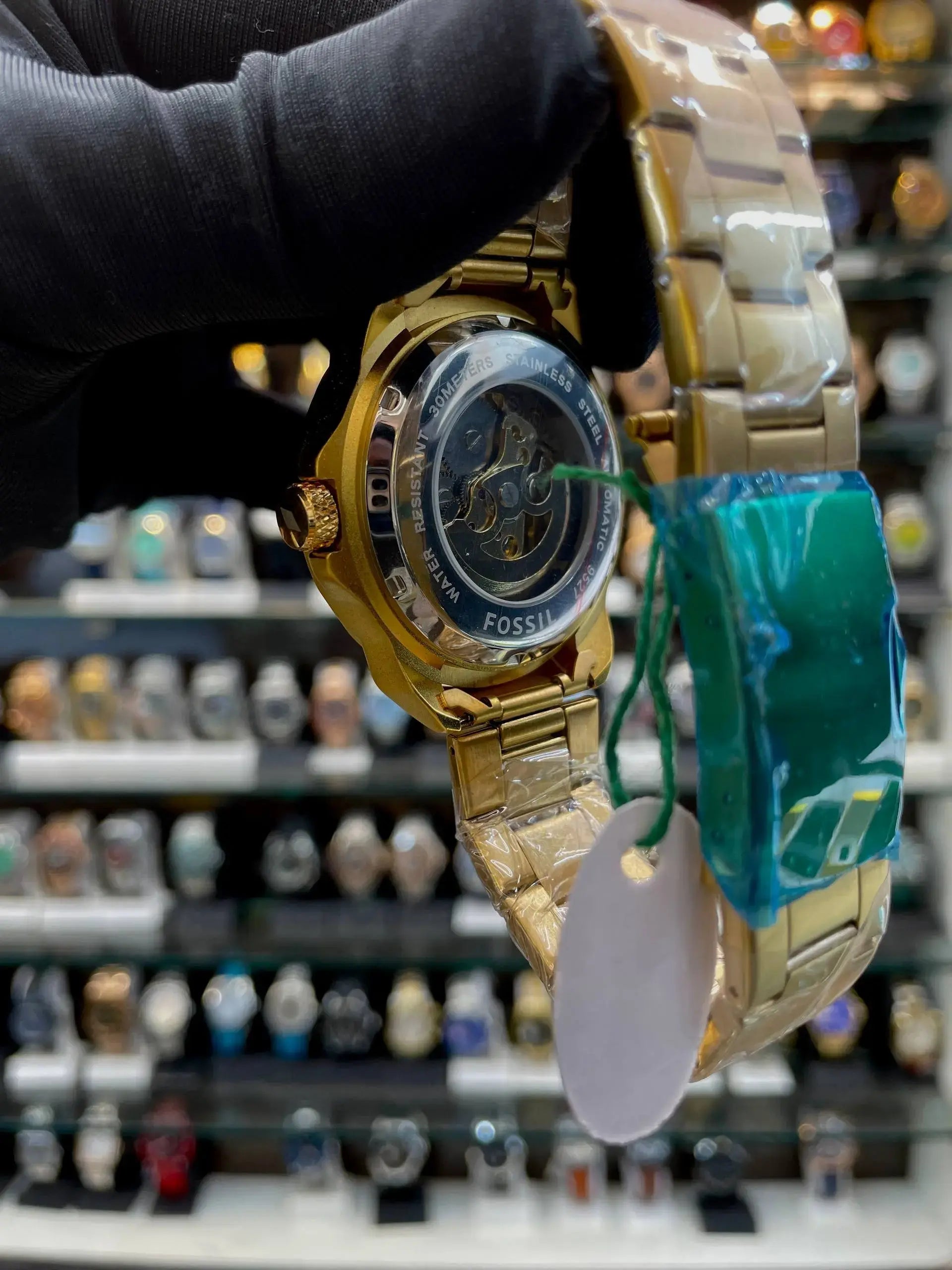 Fossil big dial now in automatic gold