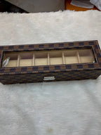 6pc briefcase (watch organiser) imported