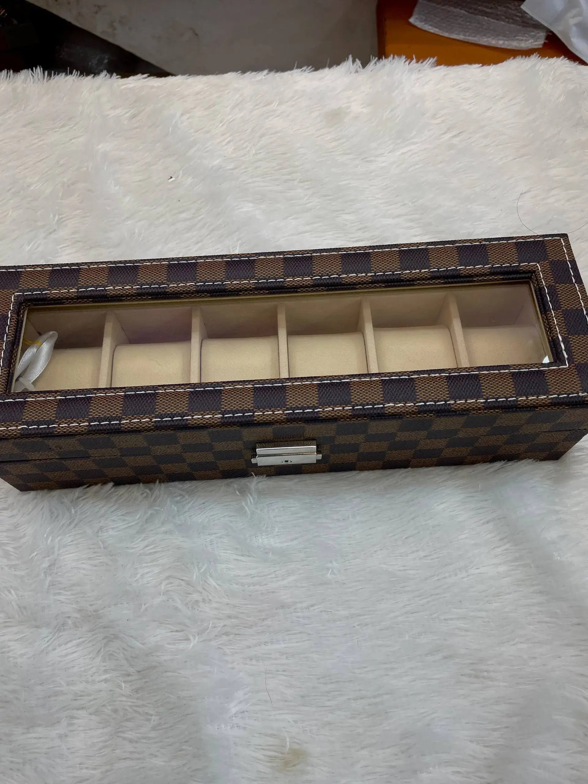 6pc briefcase (watch organiser) imported