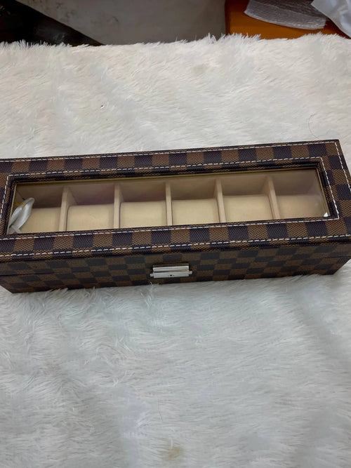 6pc briefcase (watch organiser) imported