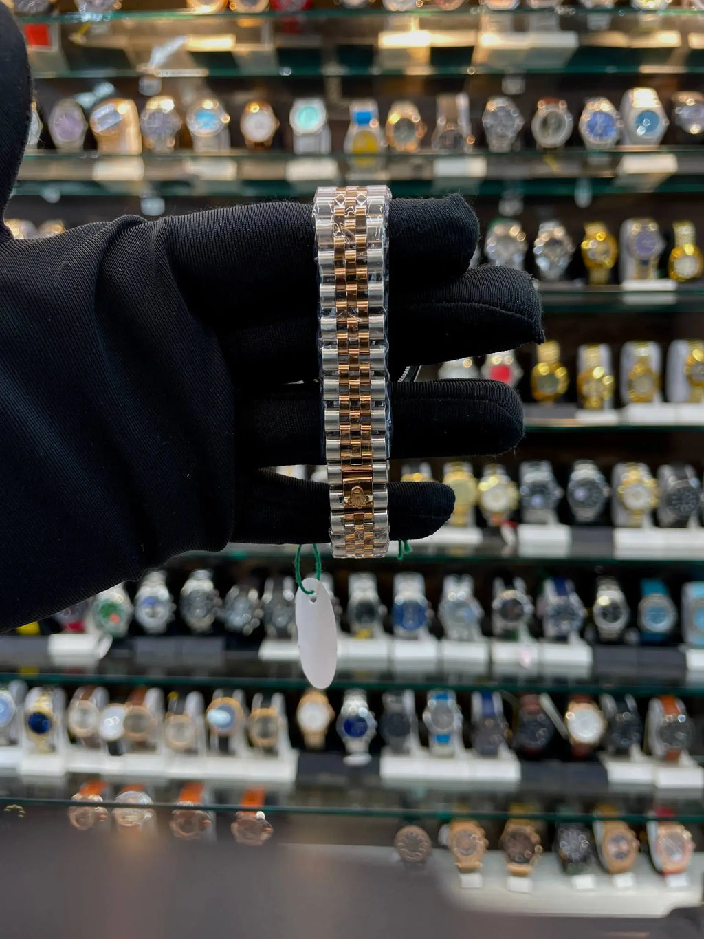 Rolex date just for girls under budget red dial