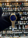 Raymond weil toccata slim watch blue dial