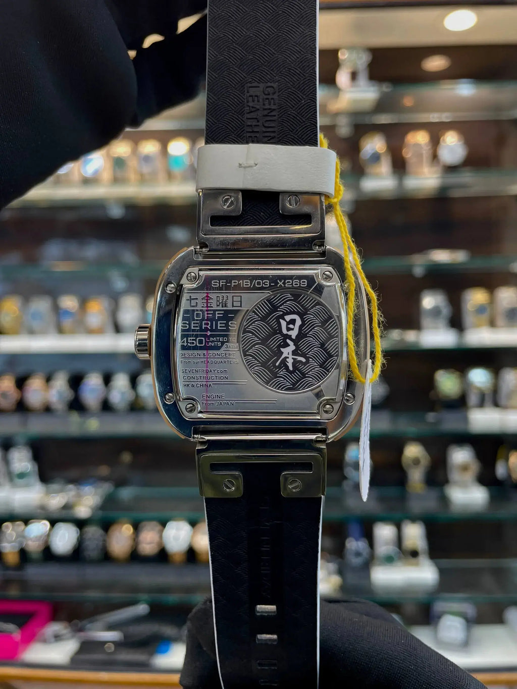 Seven Friday p1b/03 japan limited edition watch in master piece nfc