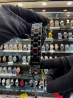 Rado caption cook in master transparent black dial