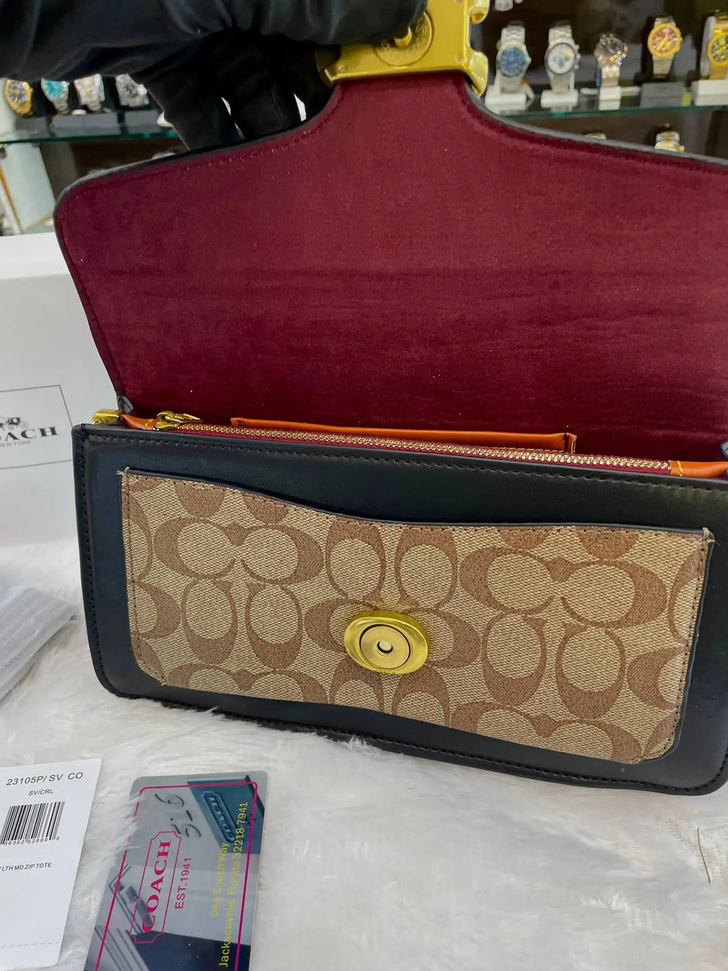 Coach mini sling bag in master piece for girls