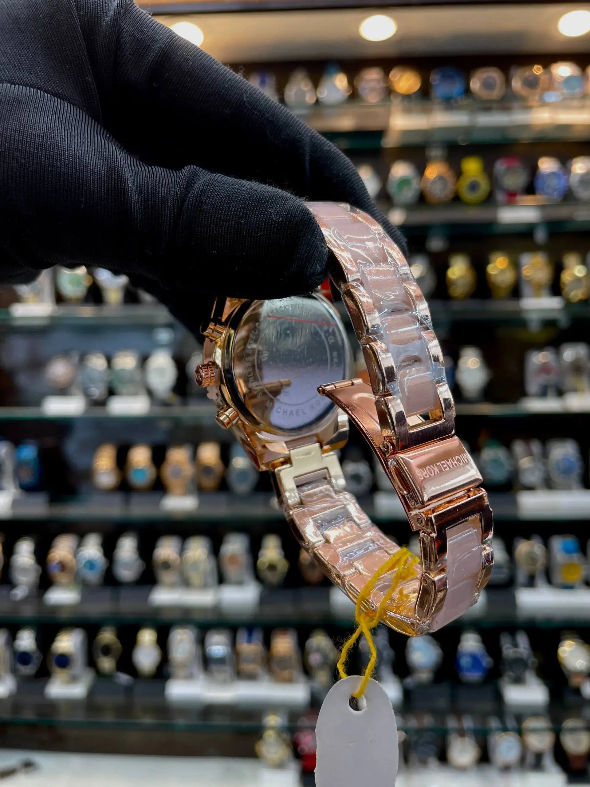 Michael Kors (mk) chrono watch Pink chain