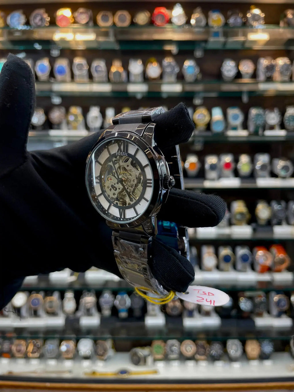 Fossil  automatic for mens in black