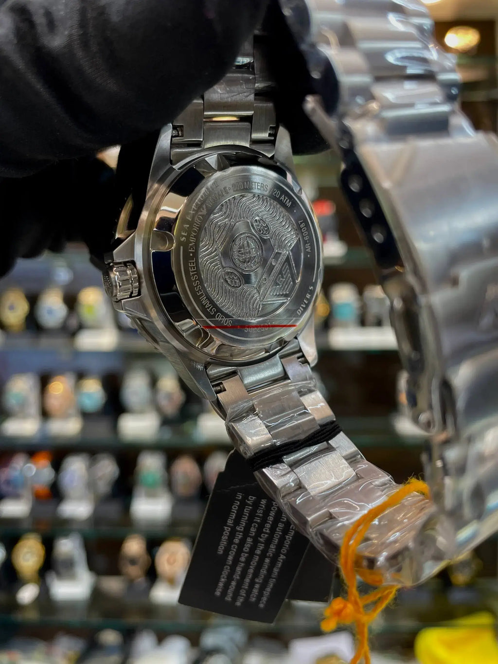 Emporio Armani sea explorer in master piece