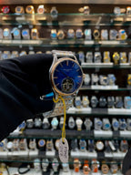 Patek phillipe pp tourbillion dail bold watch in master piece navy blue