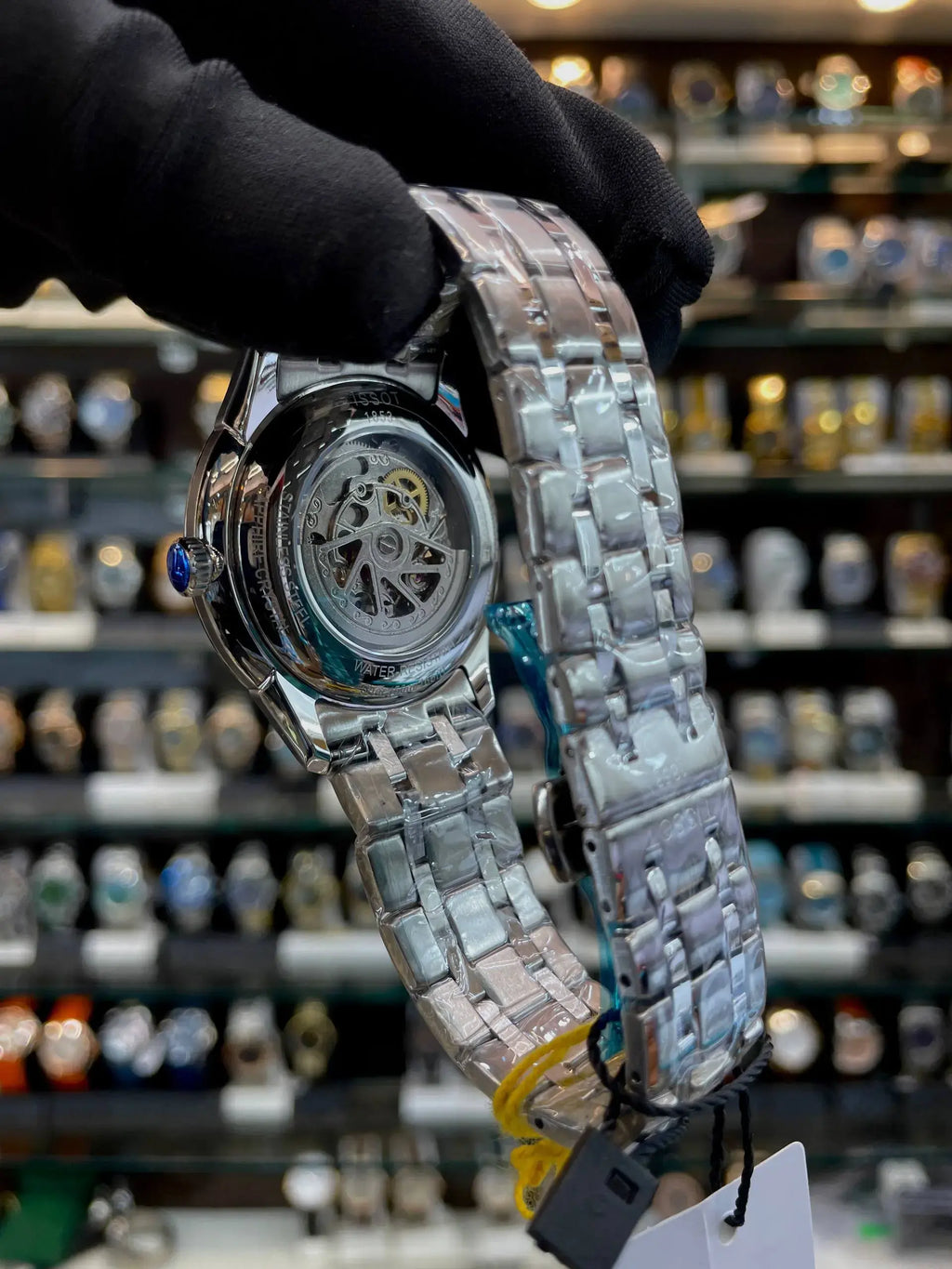 Tissot chemin des tourelles skeleton in master piece