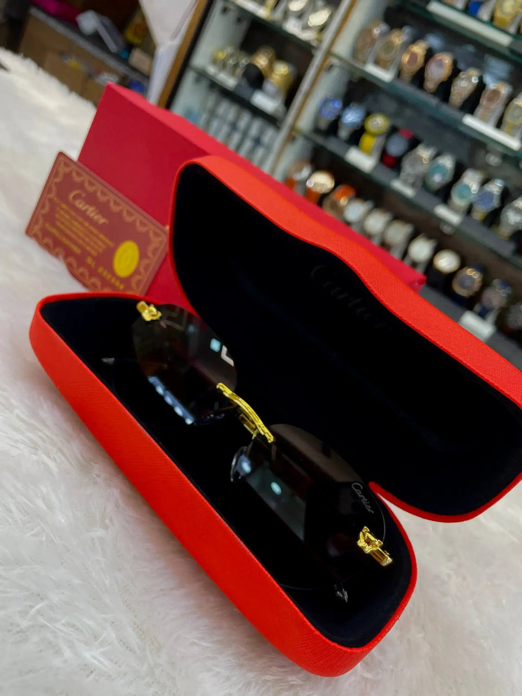 Cartier mens party wear under budget glasses