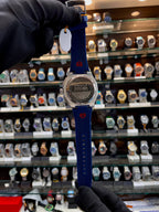 TAG Heuer Formula 1 blue silicon watch back