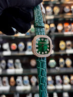 Tiffany Eternity cushion-shaped watch diamond detailing