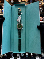 Tiffany Eternity green 28mm cushion-shaped diamond watch