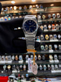 Tissot PRX blue dial watch for girls front view