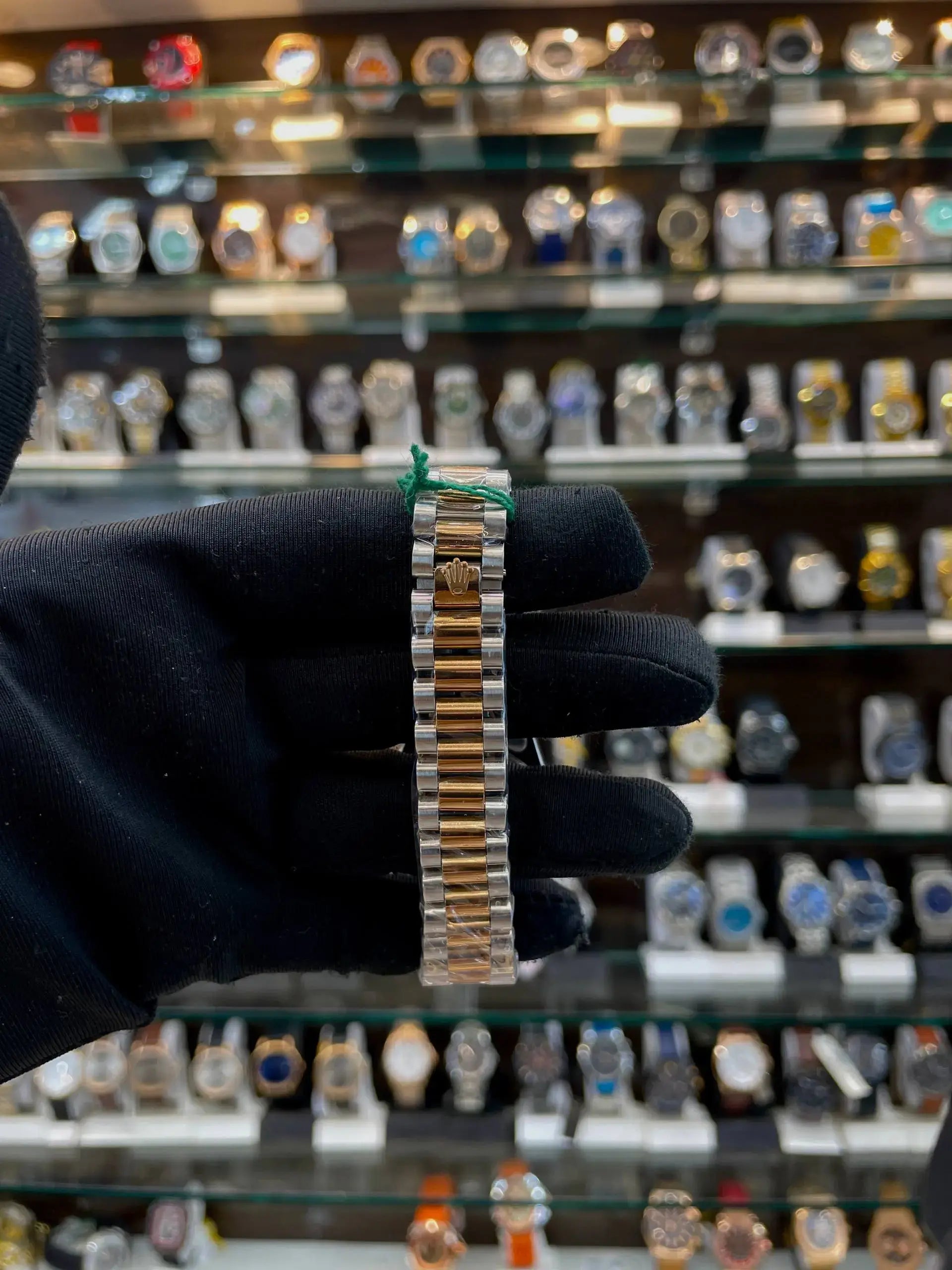 Rolex date just for girls under budget blue dial