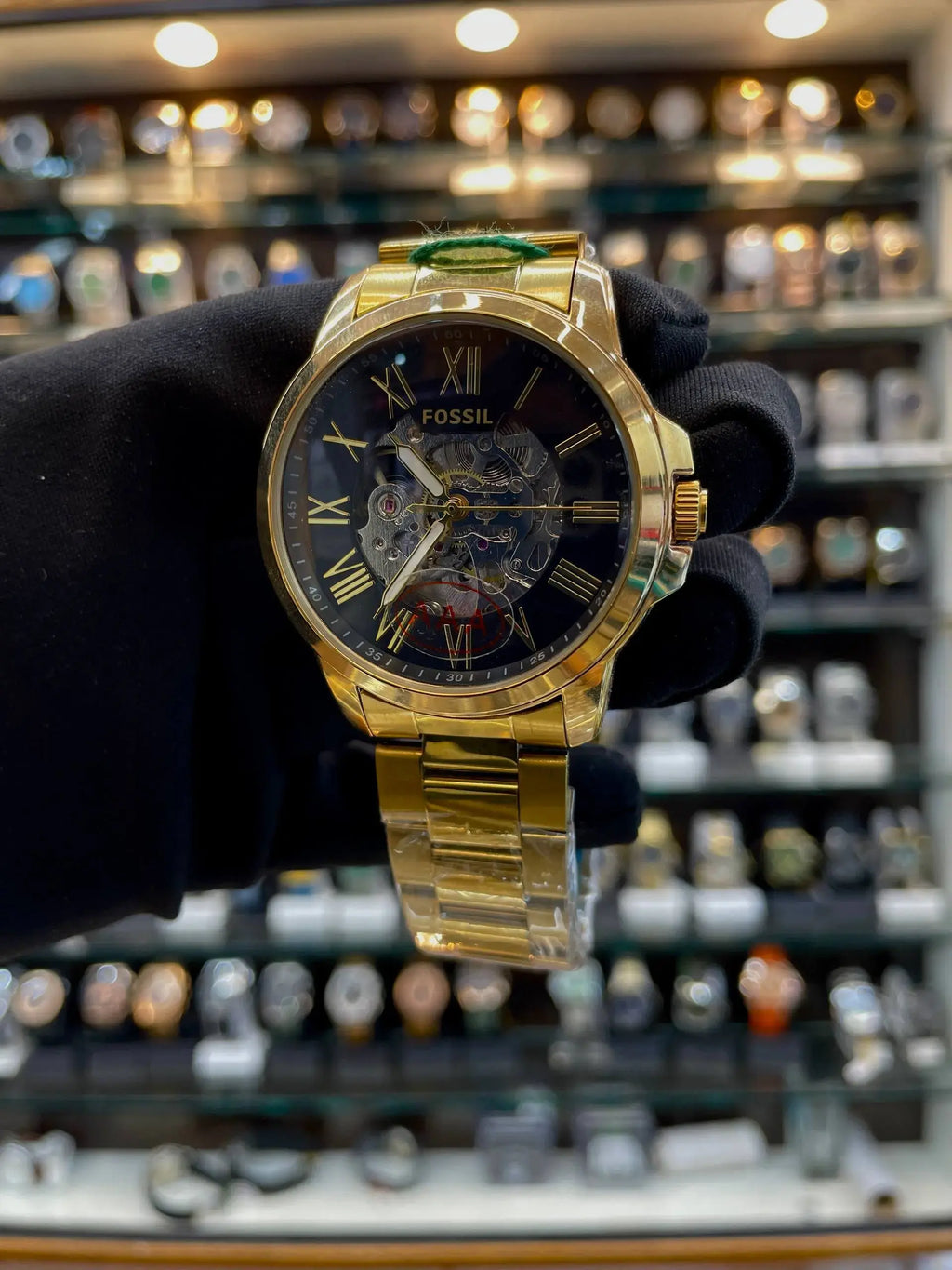 Fossil now in automatic  for mens full gold