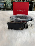 Ferragamo premium black belt for mens