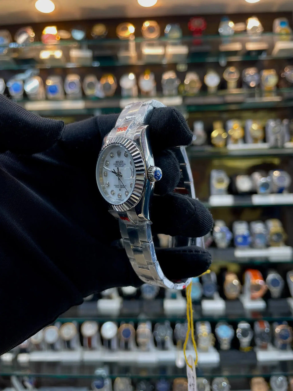 Rolex date just now in master piece for girls