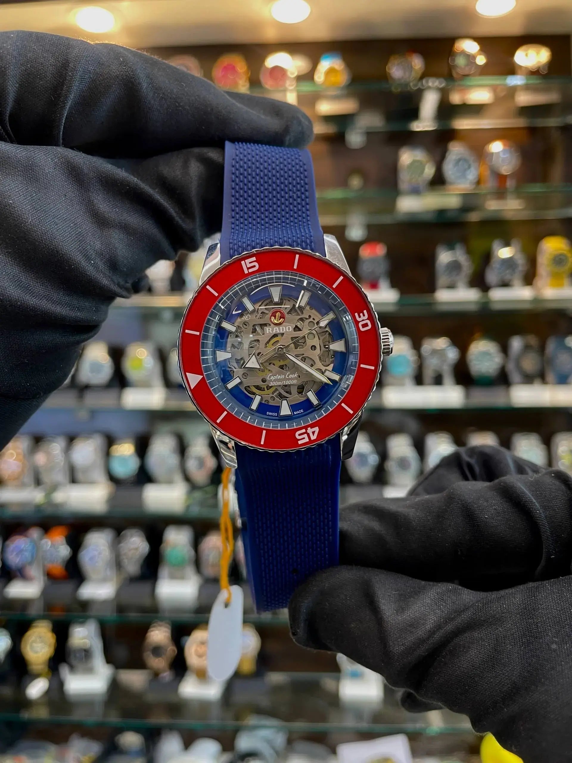 Rado captain Cook in master piece silicon