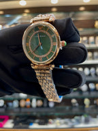 Emporio Armani glass dial in girls new dial collection