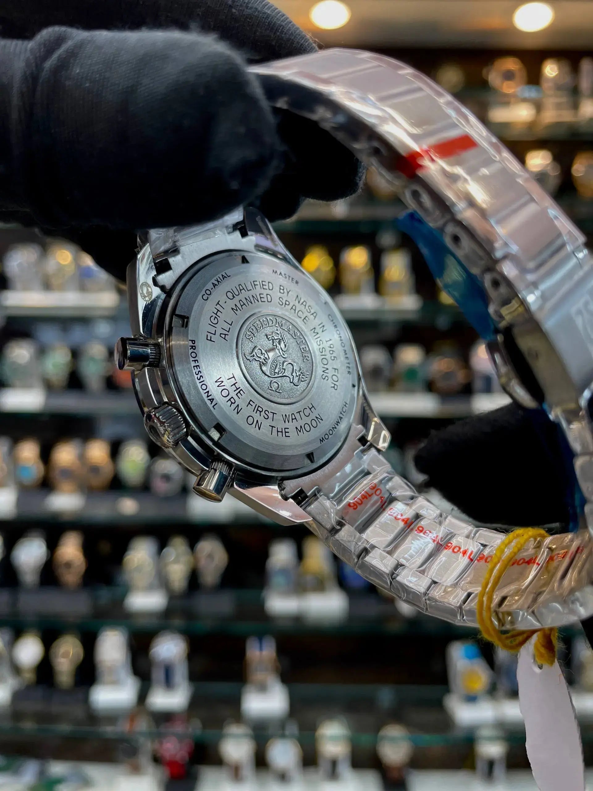 Omega speedmaster first omega in space master piece for mens