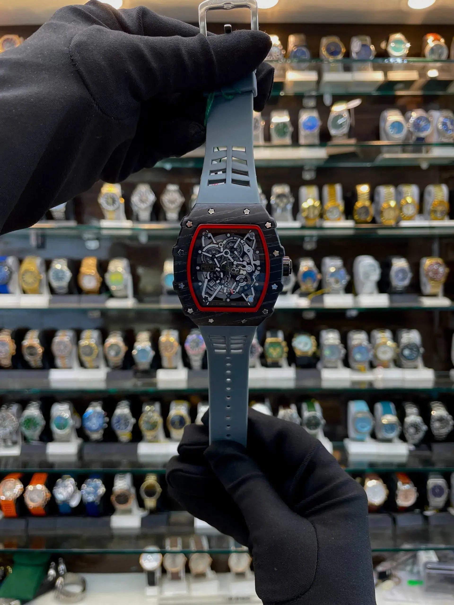 Richard mille rm35-01 rafa under budget for mens grey