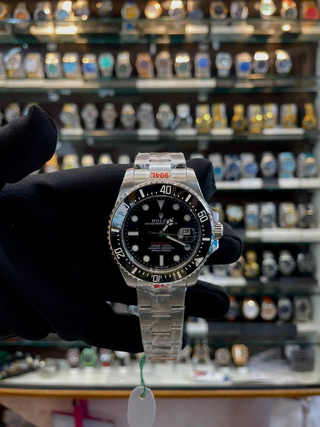 Rolex sea dweller now in master piece for mens