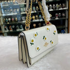 Coach girls premium sling bag flower body