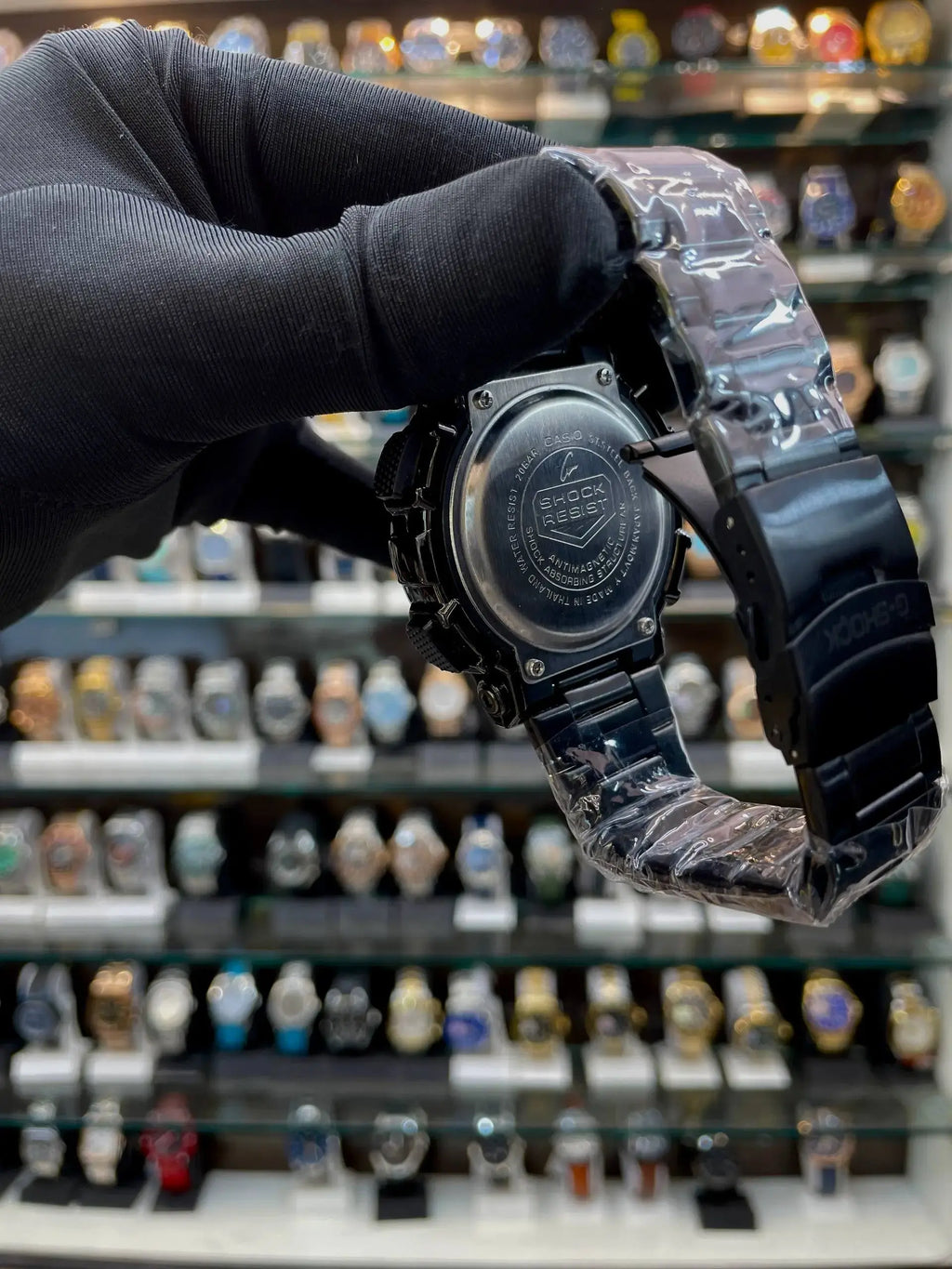 Gshock gm 110bd for men in black