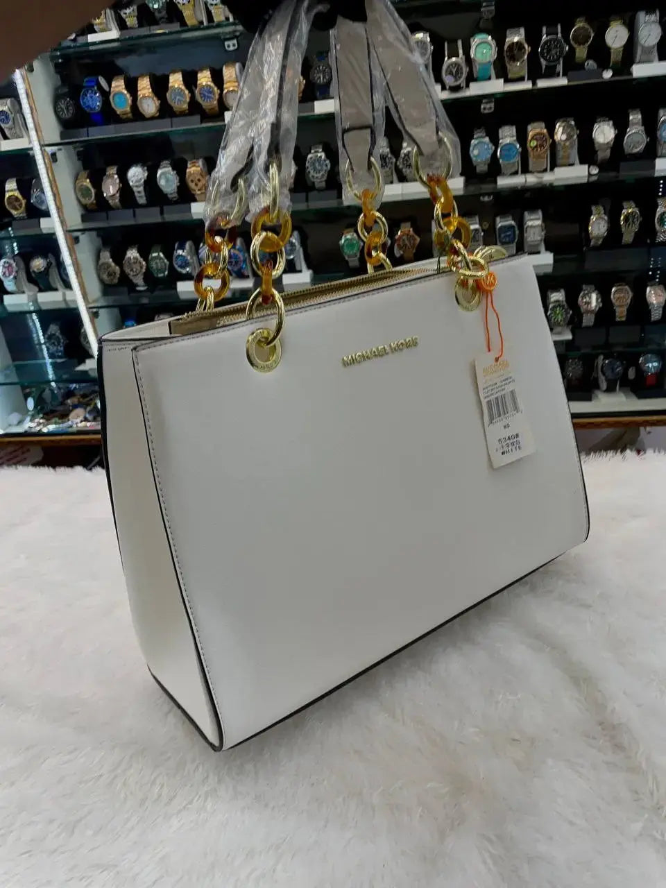 Michael Kors handbag for girls white