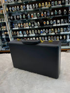 12pc imported briefcase (watch organiser) black