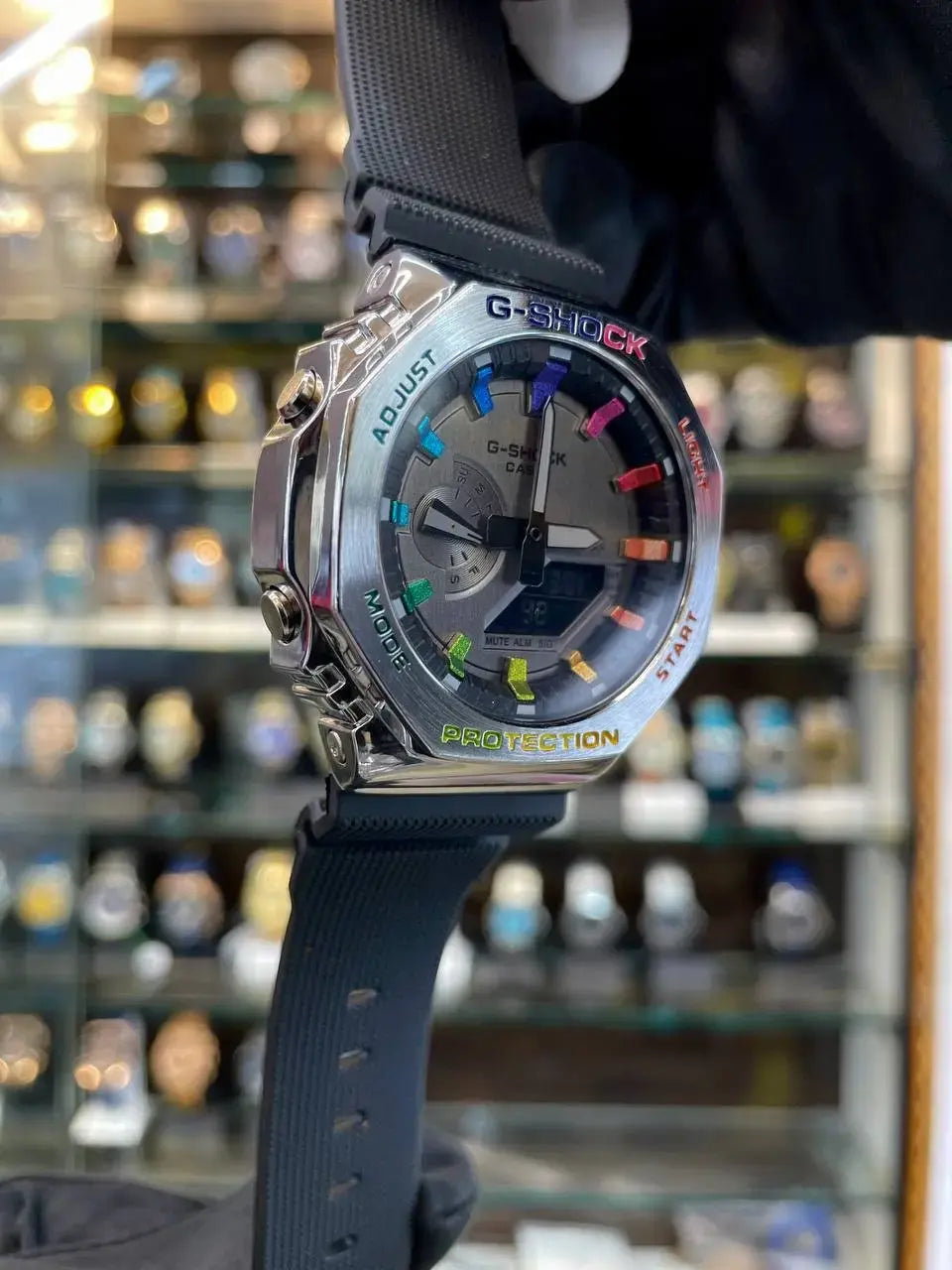 Gshock casio wr20bar restock in metal body chrono