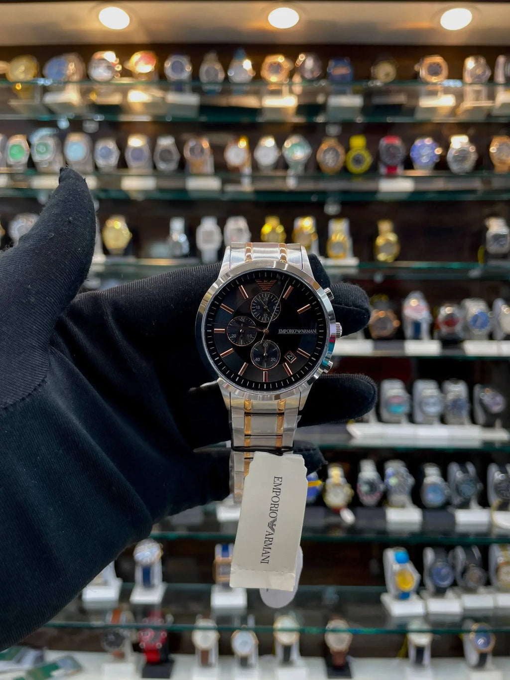 Emporio armani renato ar11165 now in master piece for mens