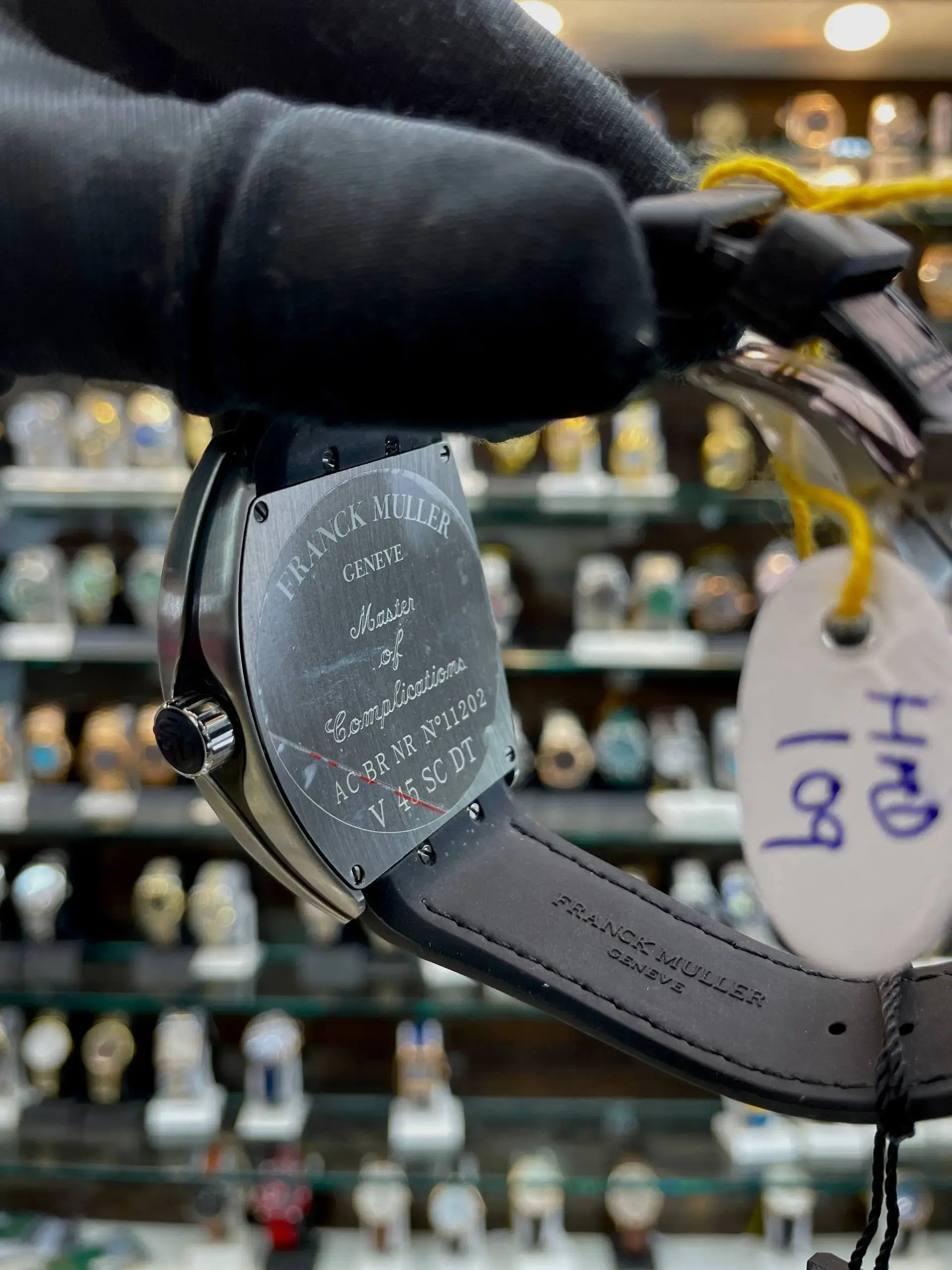 Franck muller vanguard metal body in eta machine