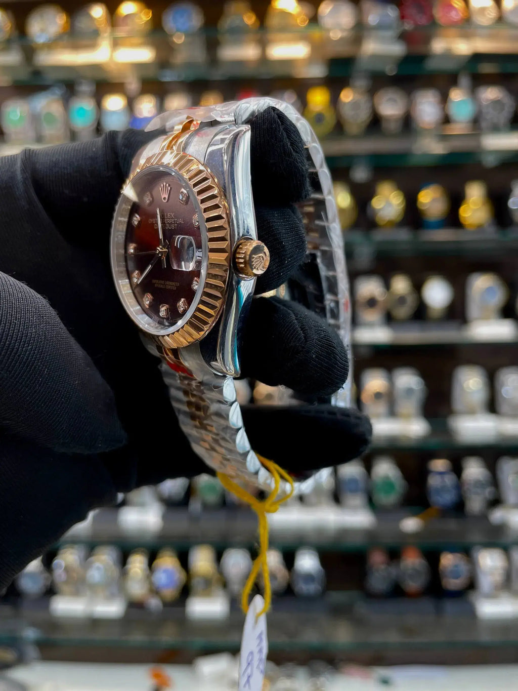 Rolex date just now in master piece for mens
