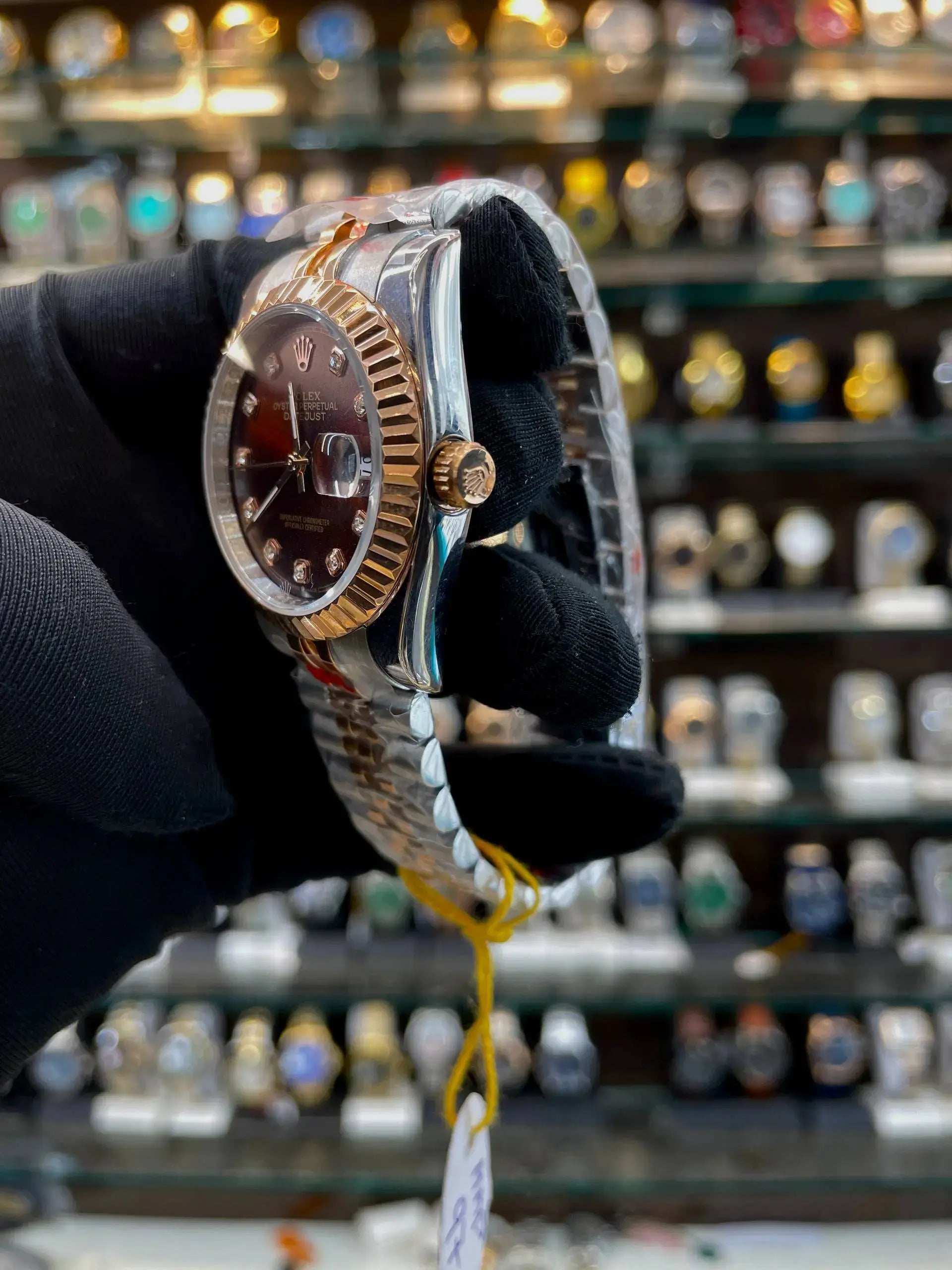 Rolex date just now in master piece for mens