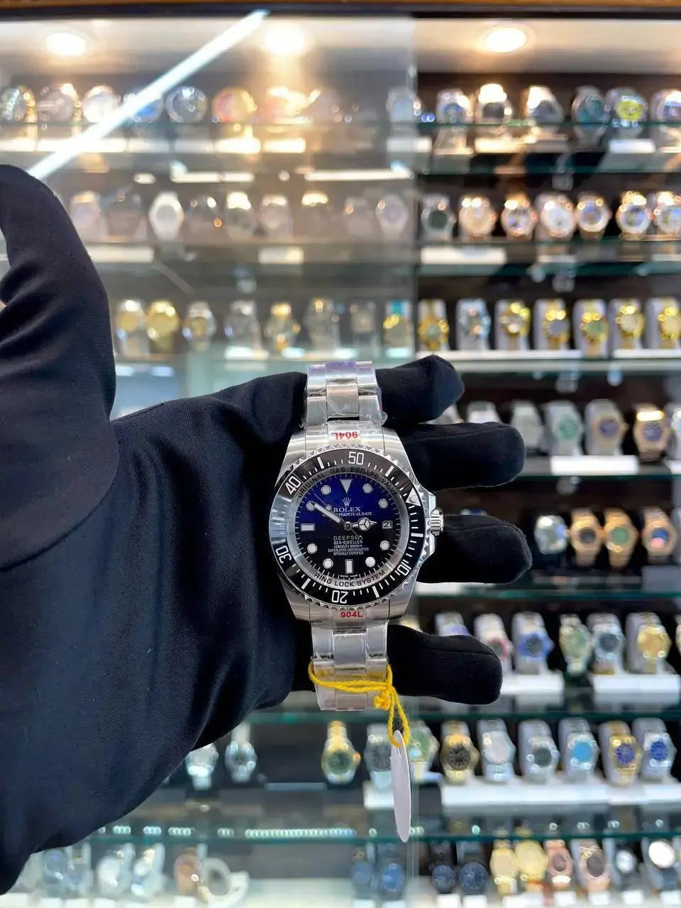Rolex deepsea (original gas escape valve) sew-dweller limited edition
