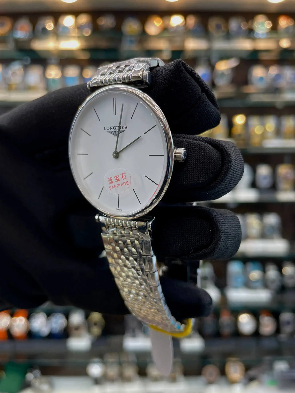 Longines le grande classique now in slim master piece white dial