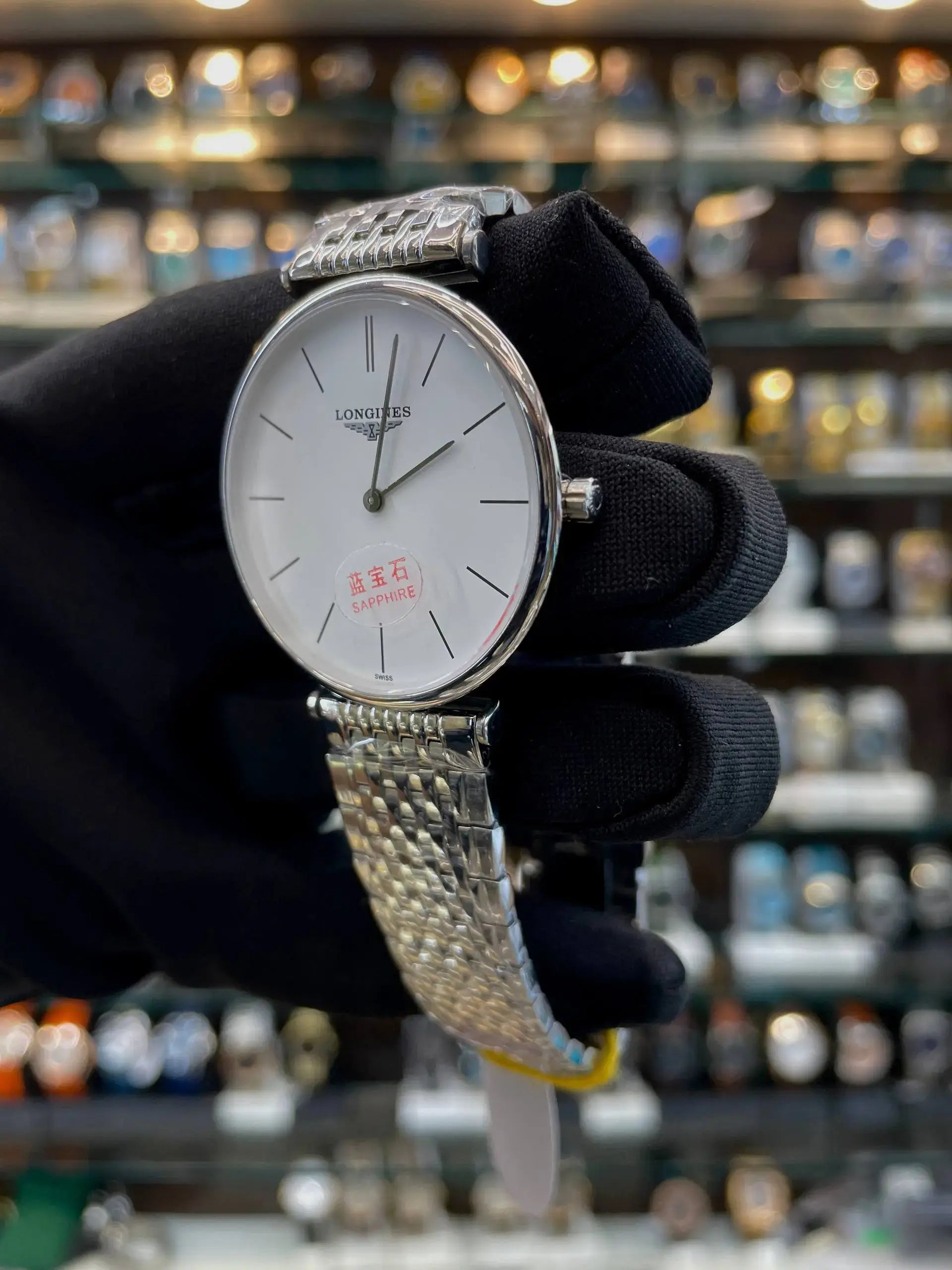 Longines le grande classique now in slim master piece white dial